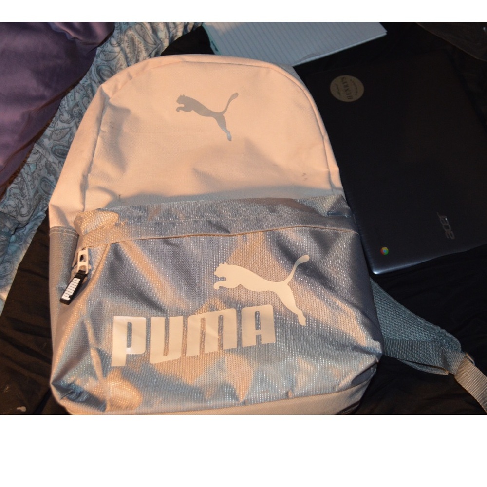 Puma pink backpack